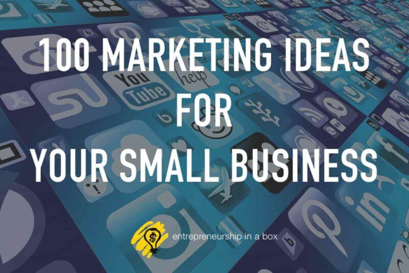 100 marketing ideas