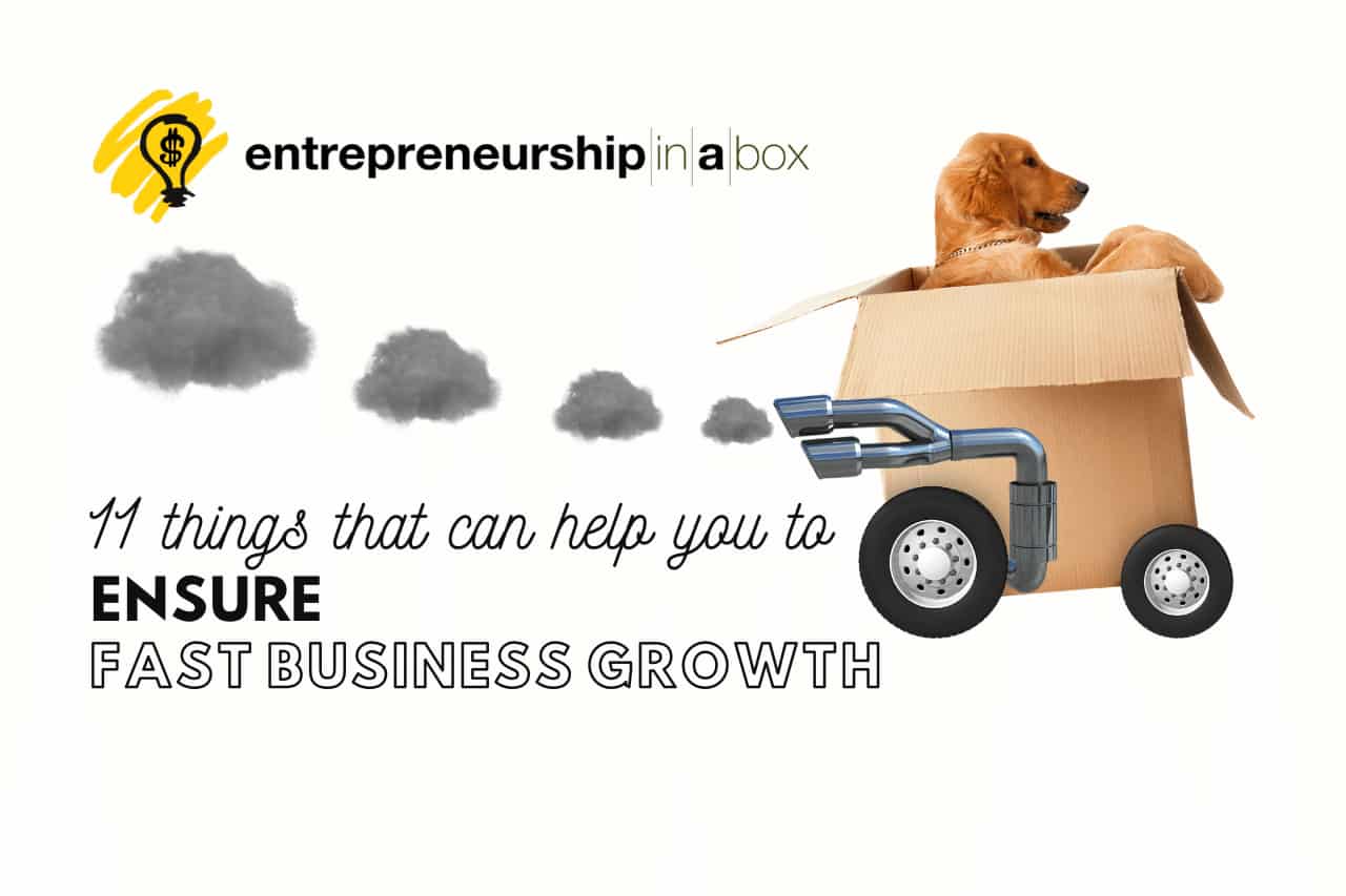 11 Things That Can Help You to Ensure Fast Business Growth