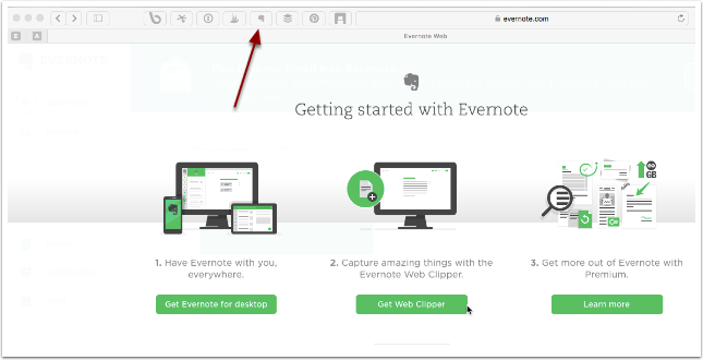 3 installing evernote web clipper