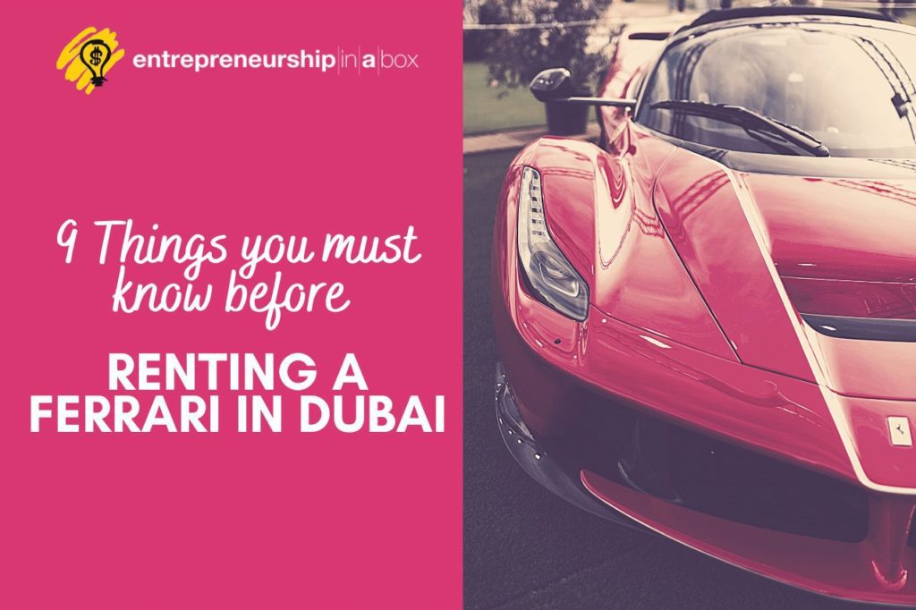 9 Things You Must Know Before rent a car In Dubai