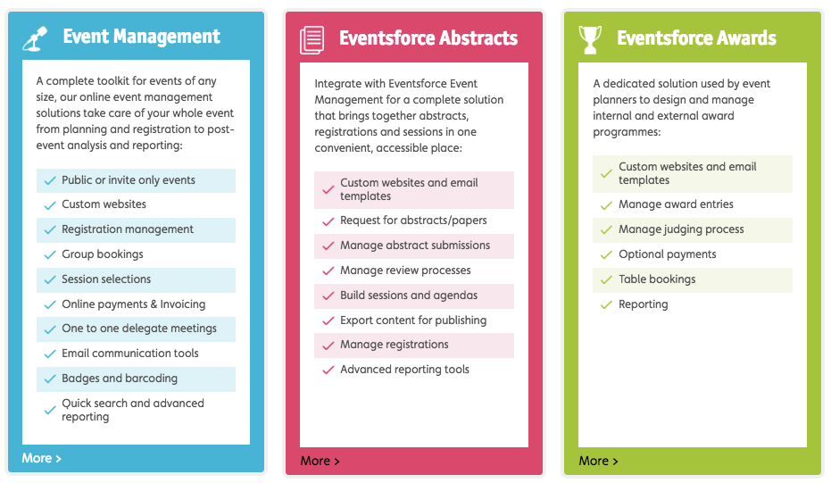 Event Management Solutions Eventsforce