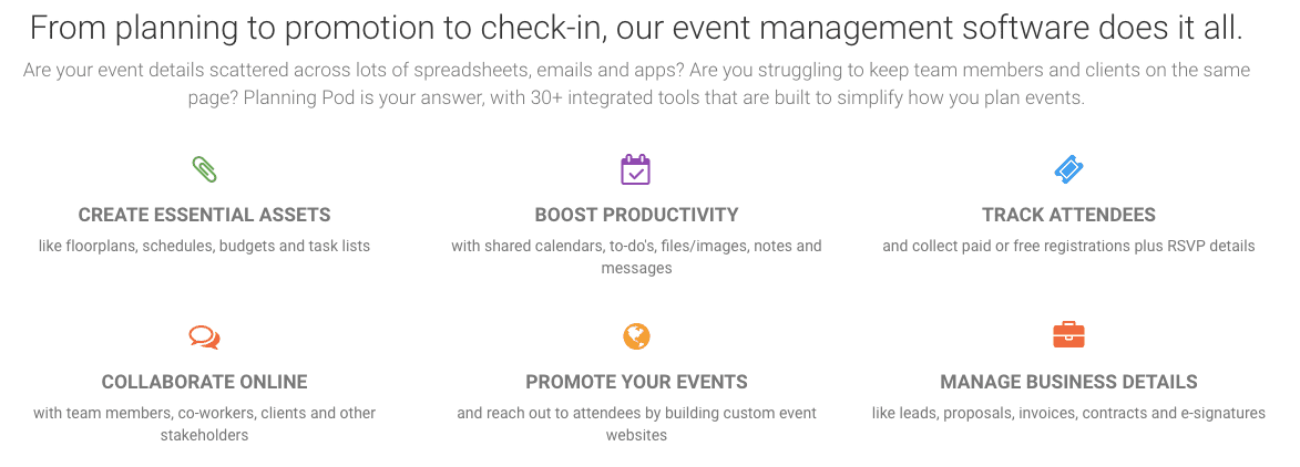 Event Planning Software - Planning_Pod