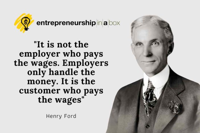 Henry Ford - Who pays the wages