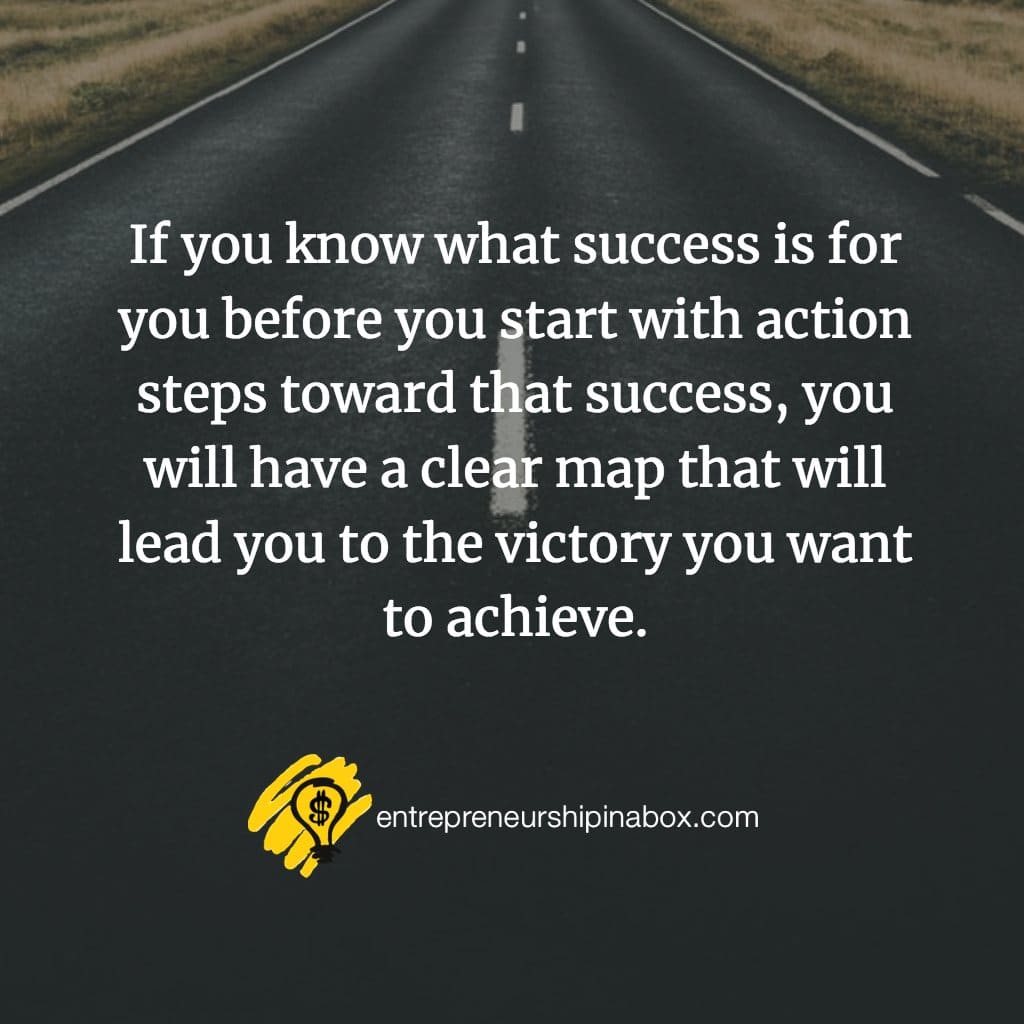 action steps to success