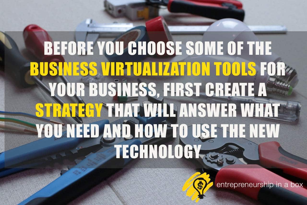 business virtualization tools