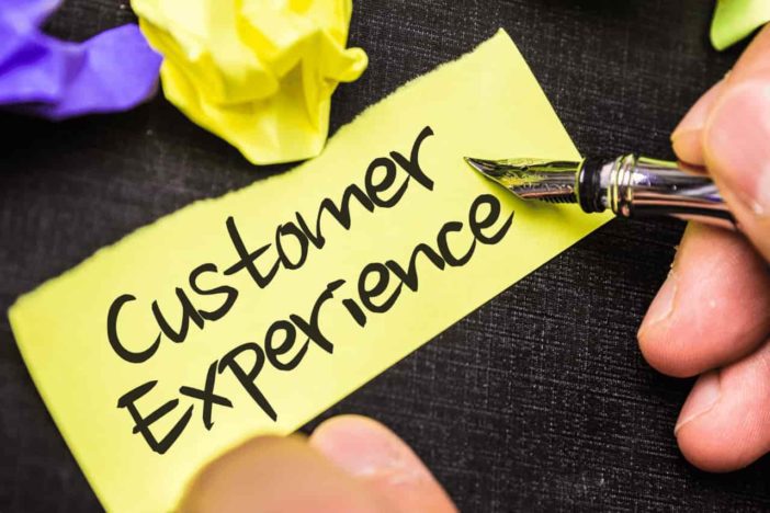 customer service experience - say thank you