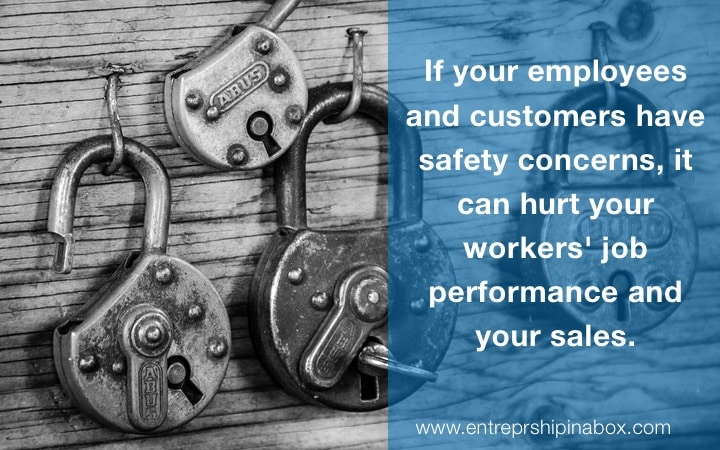 employees and customers safety