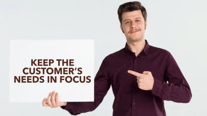 focus on customers