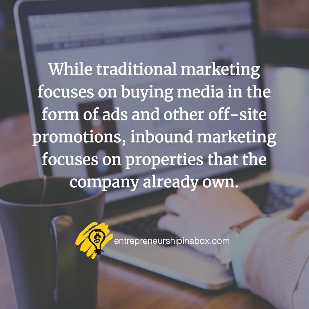 inbound marketing and traditional