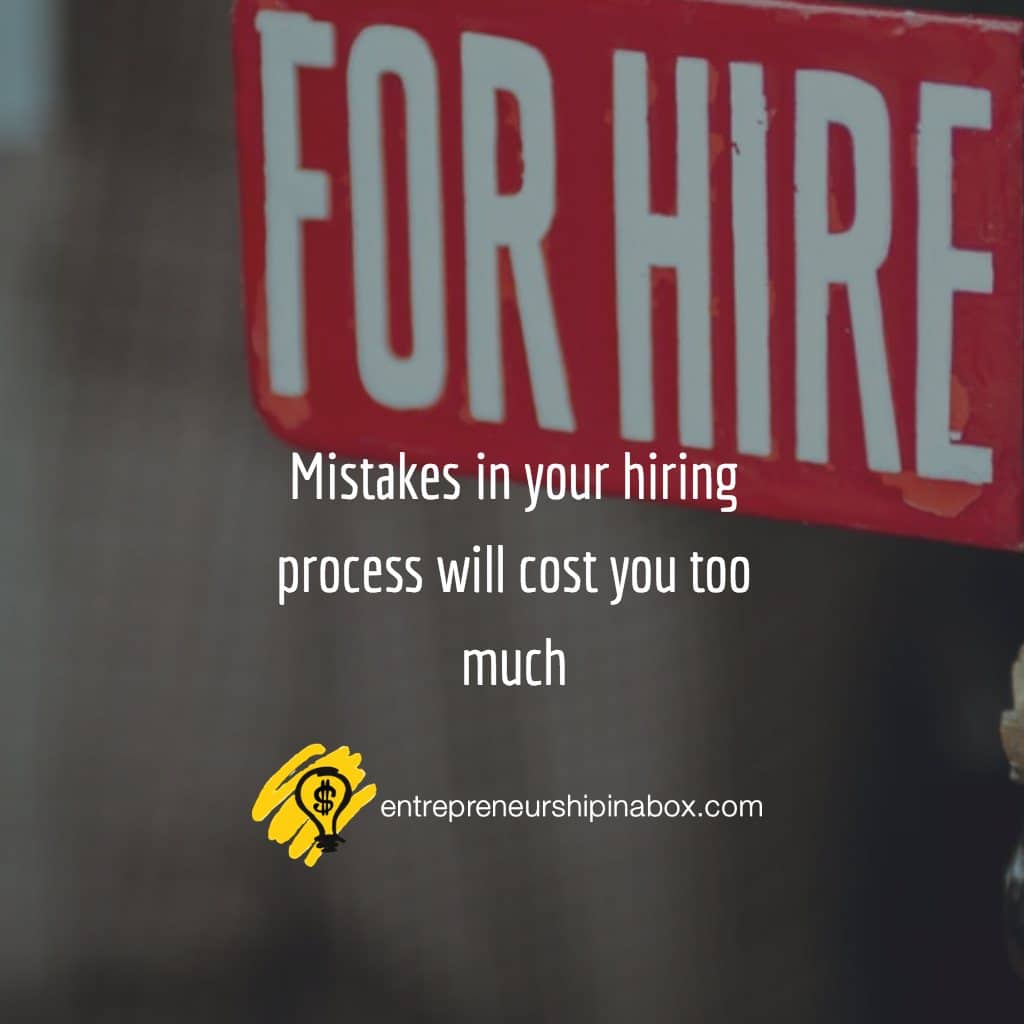 mistakes in hiring process