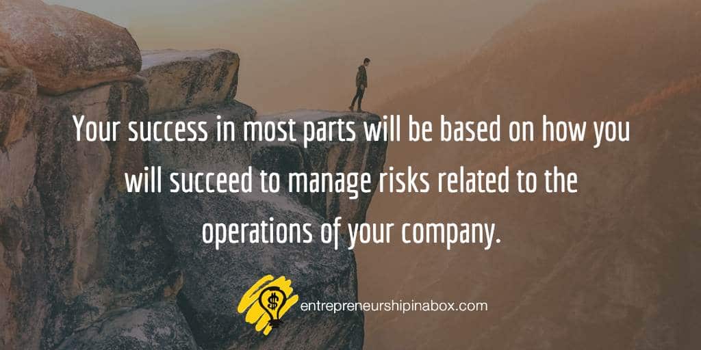 success and managing risk