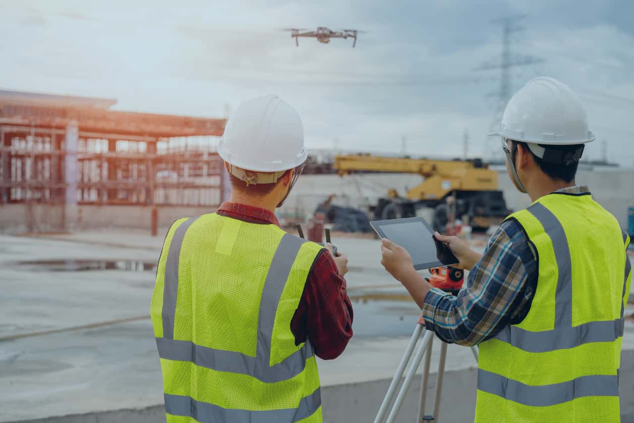 use of drones in construction