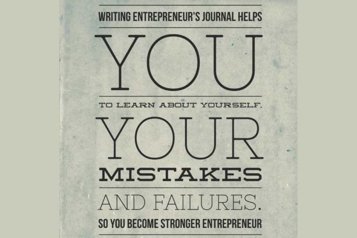 writing entrepreneurs journal
